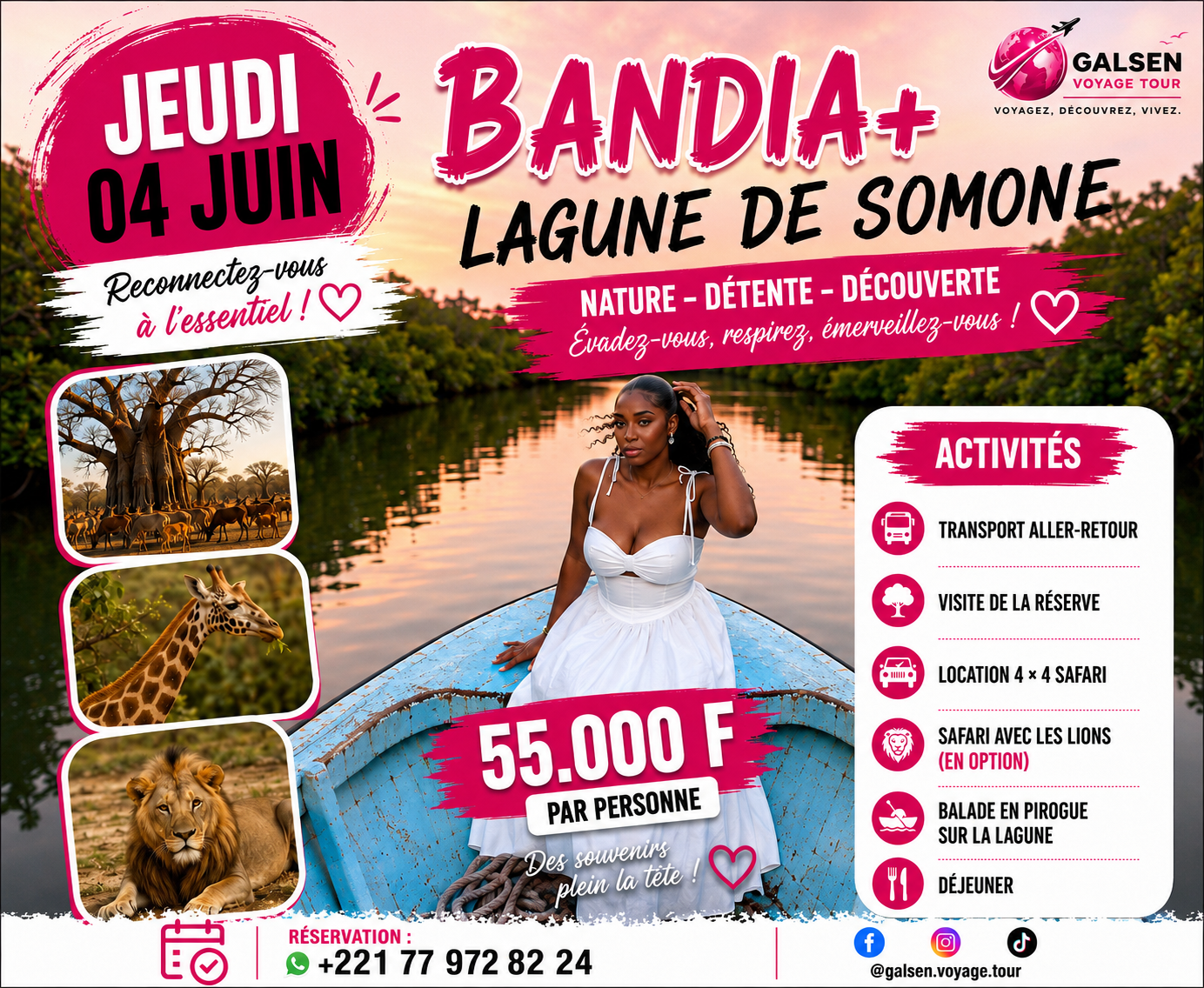 Bandia + Lagune de Somone