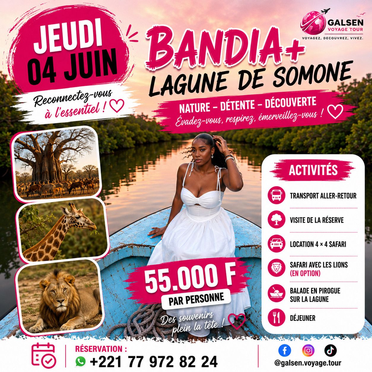 Bandia + Lagune de Somone
