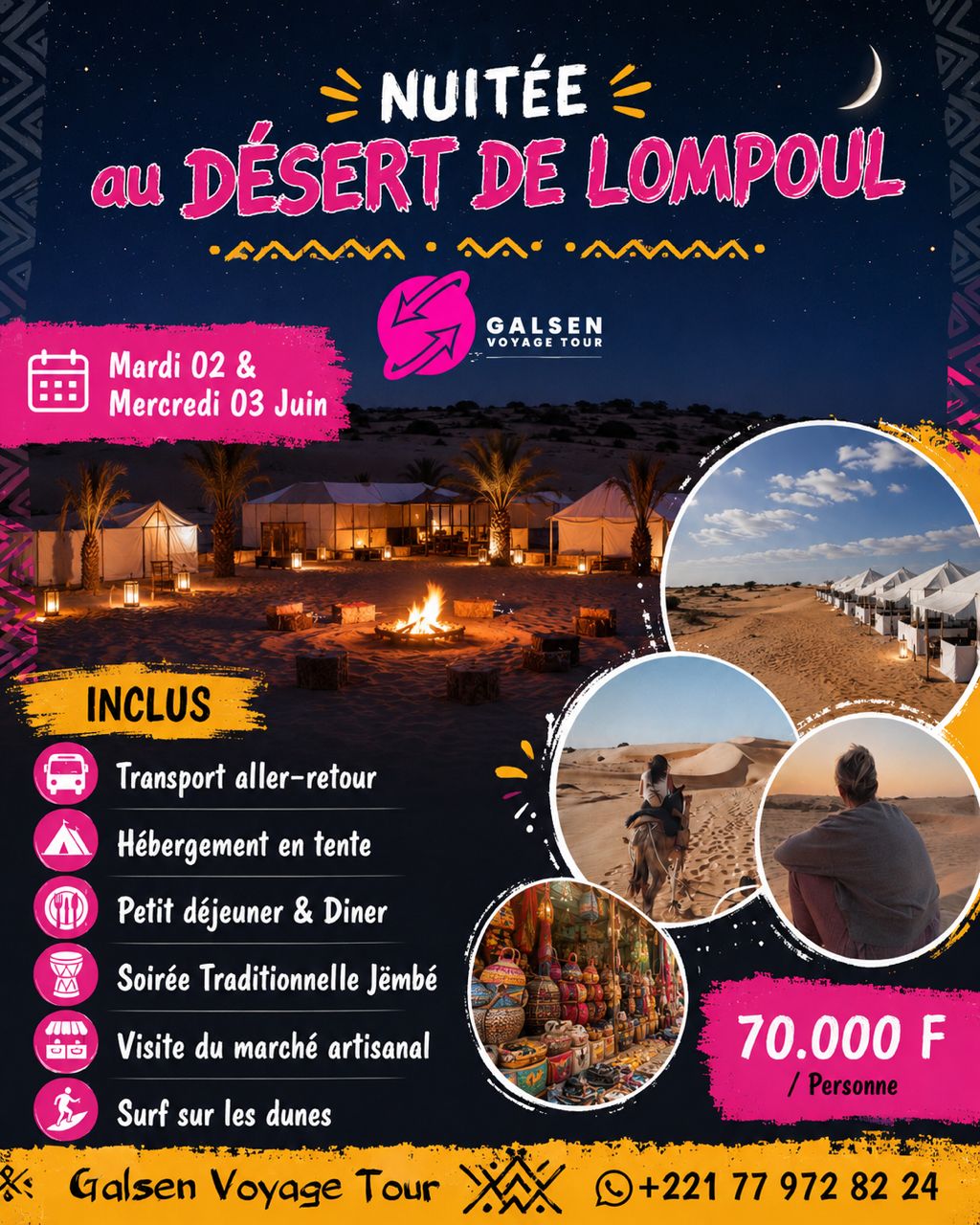 Désert de Lompoul - Expérience authentique